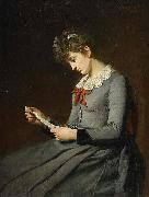 Geskel Saloman The Love Letter painting